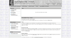 Desktop Screenshot of freizeit.hausaufgabenweb.de
