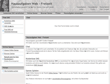 Tablet Screenshot of freizeit.hausaufgabenweb.de